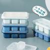 Silicone Ice Ball Molds with Lid, Six-Compartment Soft-Bottom Tray for Home