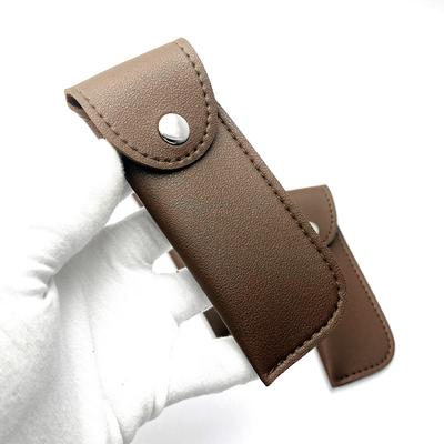 PU Leder Outdoor Survival Messer Tasche Lagerung Hause DIY Klappmesser Diy Zubehör EDC Lagerung Tasche