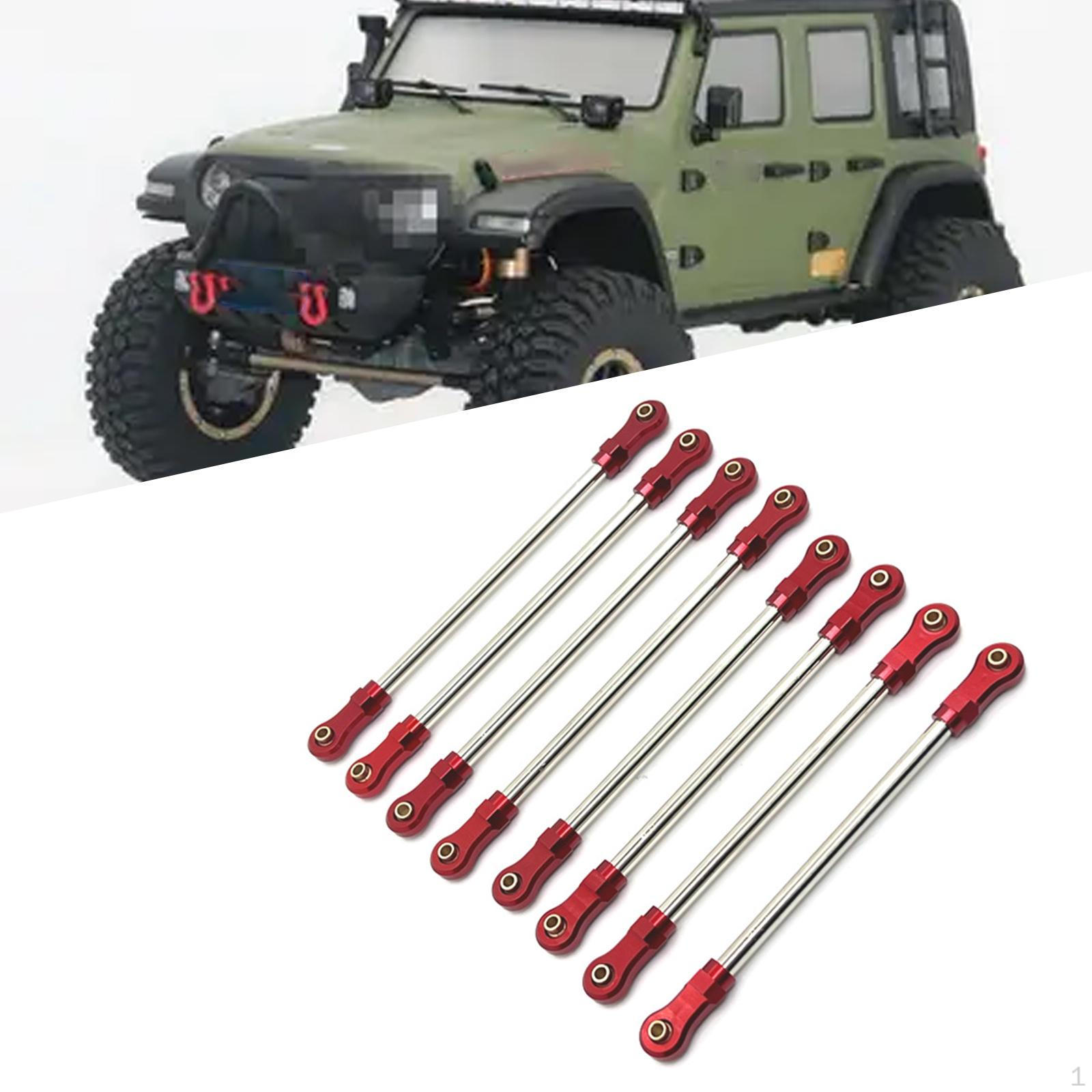 

Chassis Link Rod for RC Vehicle Model, Professional Adjustable Parts black