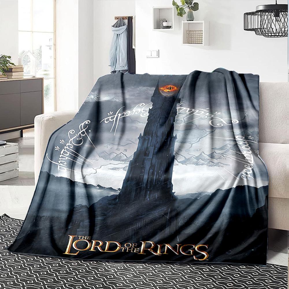 1 Stück Mordor Auge_von_Sauron Flanelldecke Weiche Warme Überwurfdecke für Zuhause, Büro, Reisen, Ganzjahres Gemütliche Bettwäsche GeschenkL1267