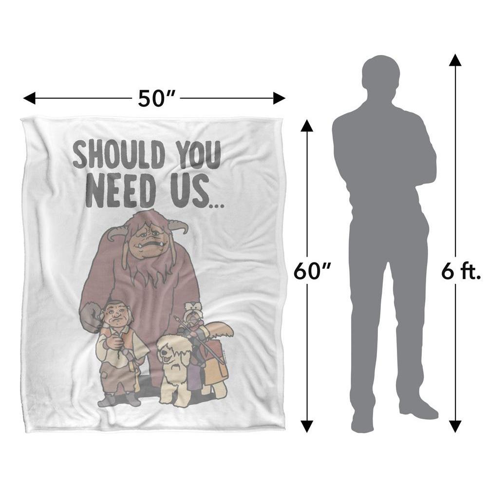 Labyrinth Should You Need Us Silky Supersoft Blanket