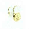 Pristine MIUMIU Pierce Myurock gold brass Women 5I0215 Used