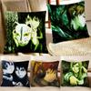 Popular Anime Texhnolyze Pillow Case Fashion Square Pillowcase Bedroom Sofa Room Ins Decoration Leisure