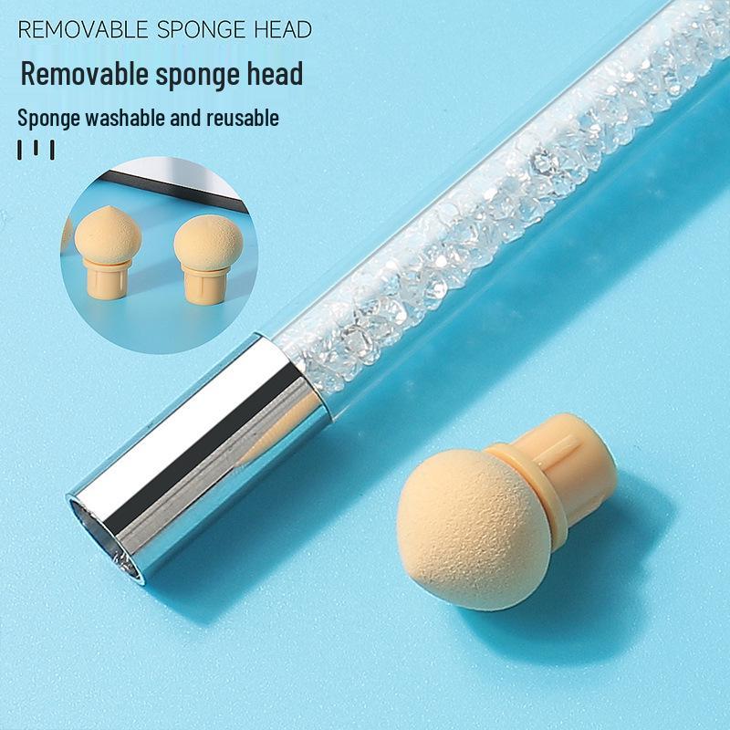 Double-Ended Sponge Blending Pen for Nail Art & Gradient Painting