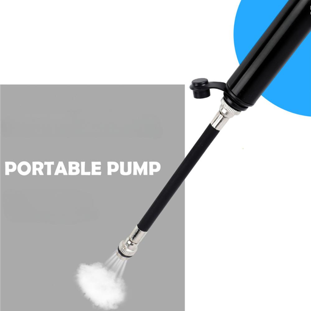 1PC Mountain Bike Motorcycle High Pressure Pump Mini Portable Air Pump Bicycle Air Pump Tire Inflator Portable Inflator Tool