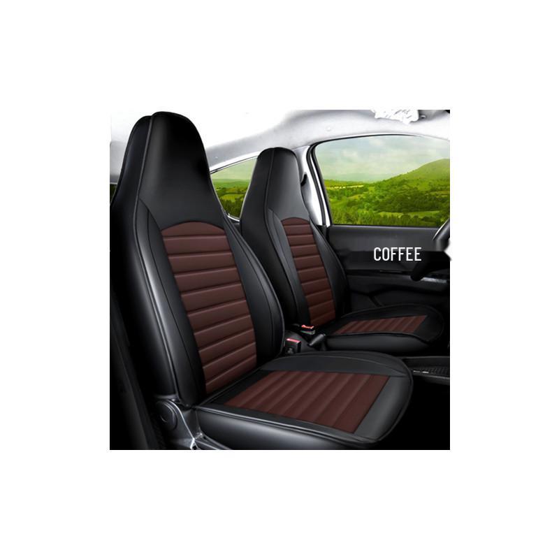 Leapmotor All-Season Leather Seat Cover: Full Surround, Wear-Resistant, Five-Seat, Universal Fit.