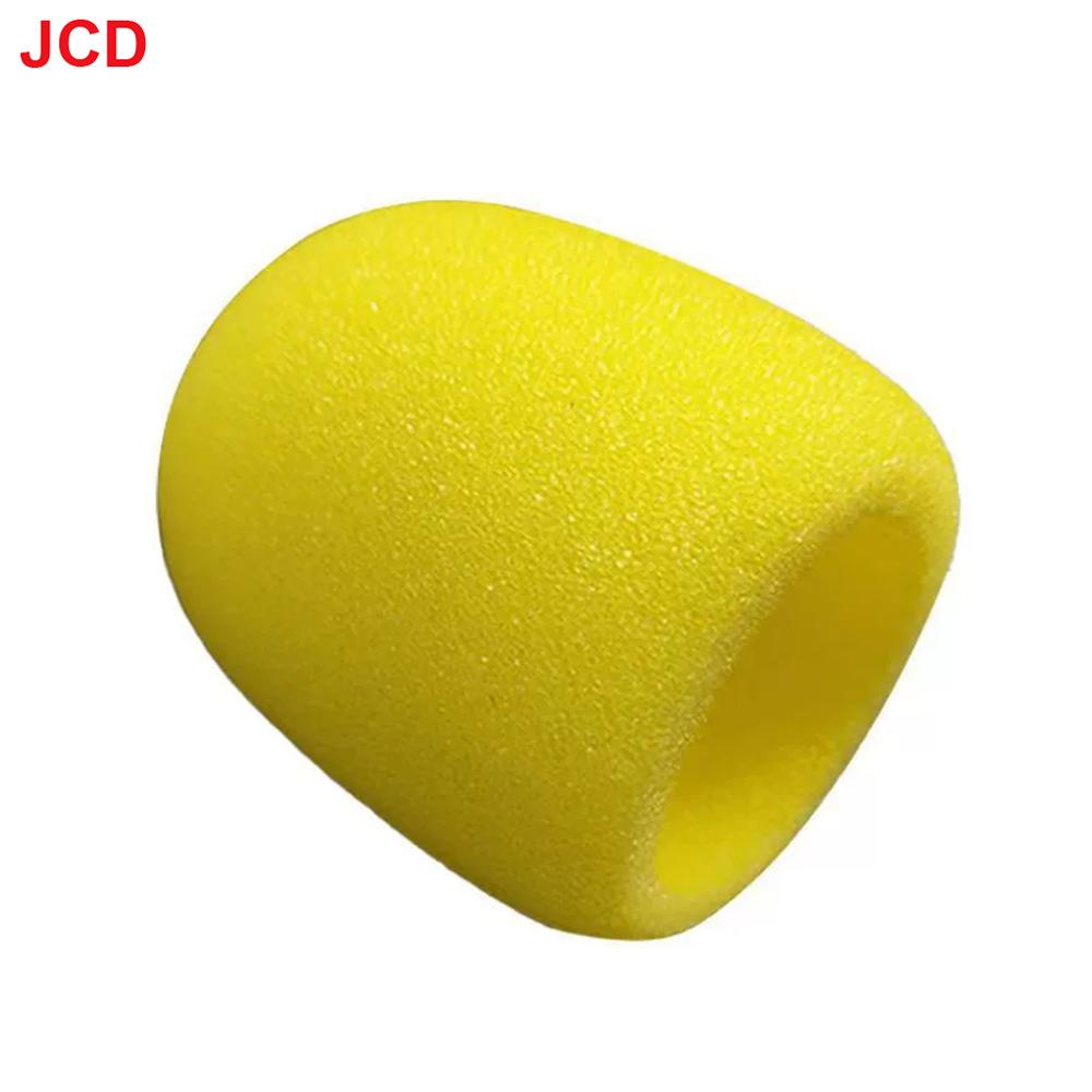 JCD 10pcs Mix Colors Sponge Microphone Set Replacement Foam DJ Stage Windshield Wind Shield Cover Thick Washable