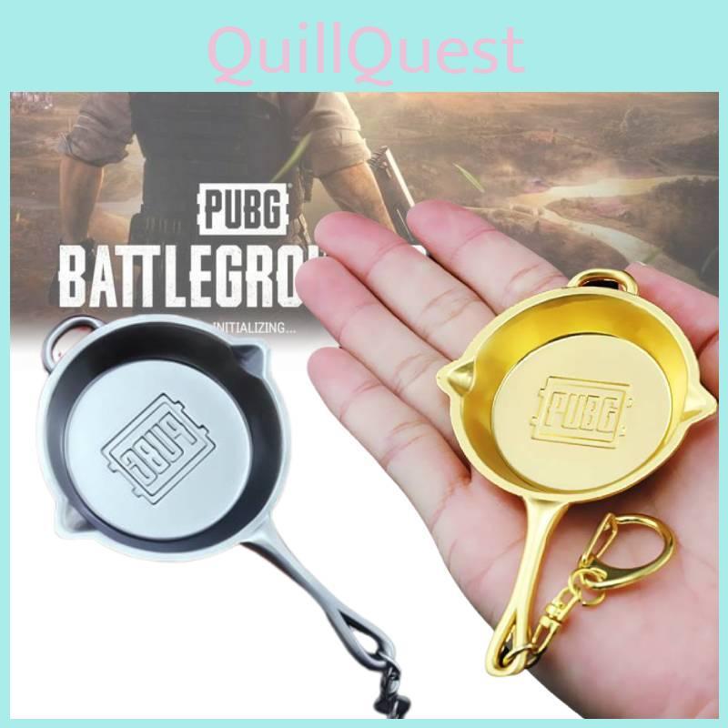 High-quality Zinc Alloy Pan Keychain Pubg Weapon Model For Collectors