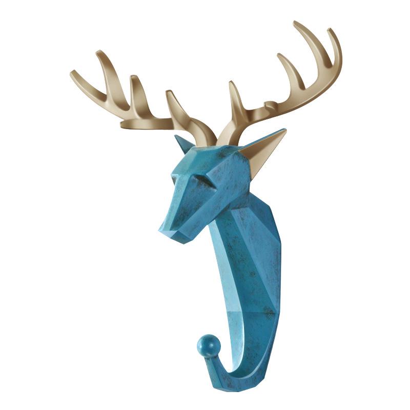 Antler Adhesive Entryway Key Hook – No-Drill Wall-Mounted Decorative Hook