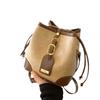 Stylish Korean Fashion Casual Women's Bucket Bag Trendy Fall Collection In Black And Brown