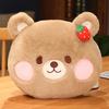 Cute Cartoon Creative Plush Warm Handstoy Bear Rabbit Doll Pillow Accompanies Decompression Toy Birthday Holiday Gift