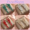 Alloy Geometric Drop Earrings For Women With Tassel Design And Elegant Style