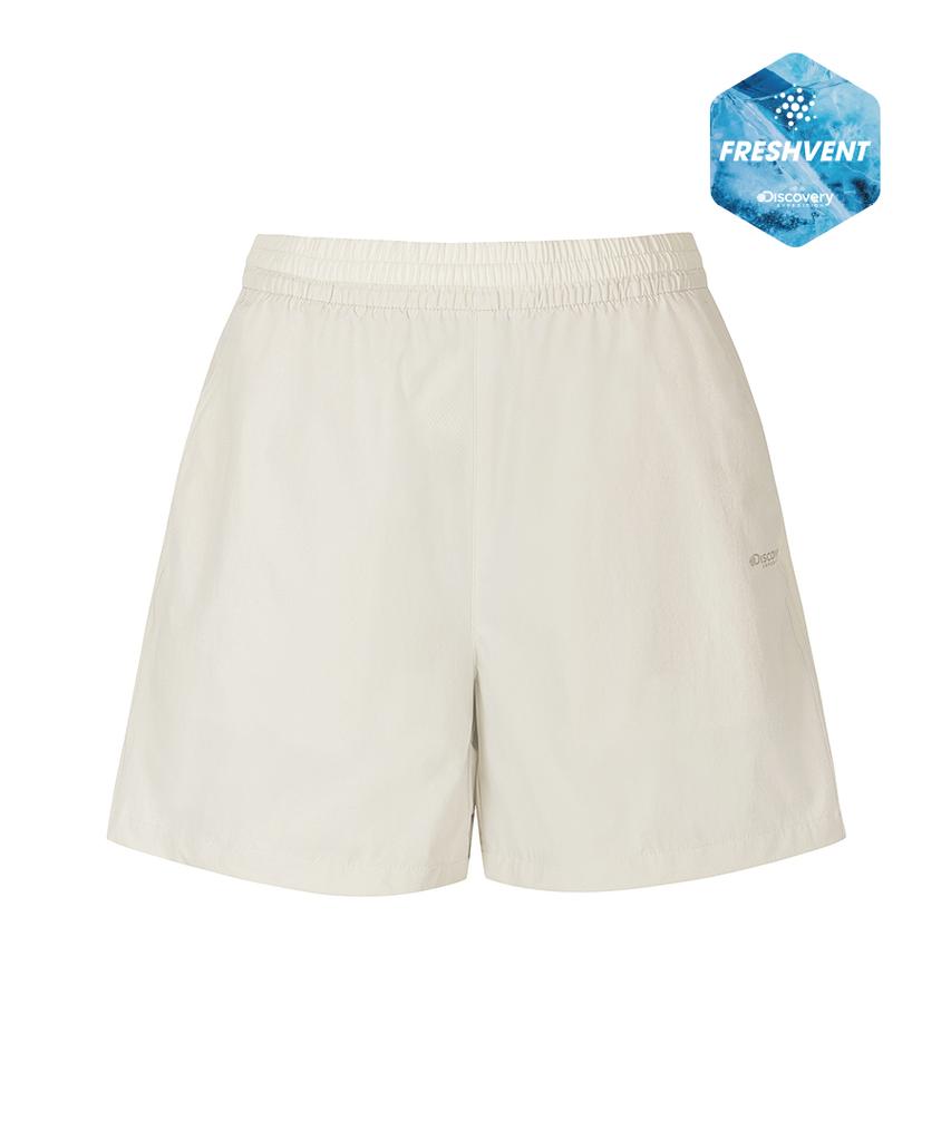 DISCOVERY EXPEDITION Women'S Freshvent Lightweight Woven Training Shorts (D/Ivory)