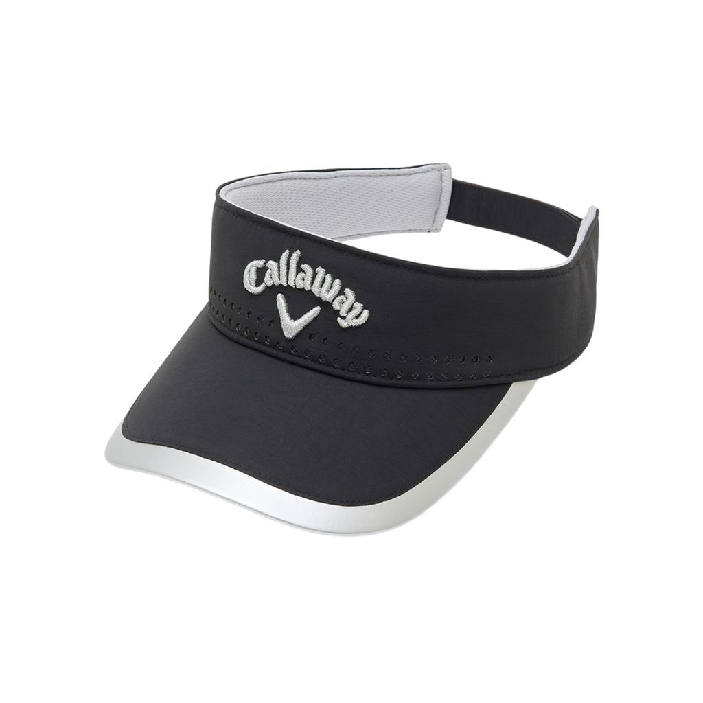 [Callaway] Women's Sun Visor (Adjustable Size)  Golf Hat  C25191206 1010Black FR