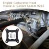 For Edelbrock 9265 Intake Manifold Heat Insulator Gaskets with Mounting Kit | for Edelbrock Performer Intake & Holley 4150 Carburetor Gasket, Reduced