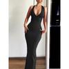 European and American Spring/summer Halter Slim Dress, Sexy Dress with Spaghetti Straps, Sleeveless, Backless, Bodycon Dress