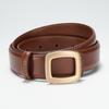 Cowhide Belt for Women Korean Style Fashion Versatile Diamond Inlaid Patent Leather Belt for Women Cowhide Trousers Waist Seal