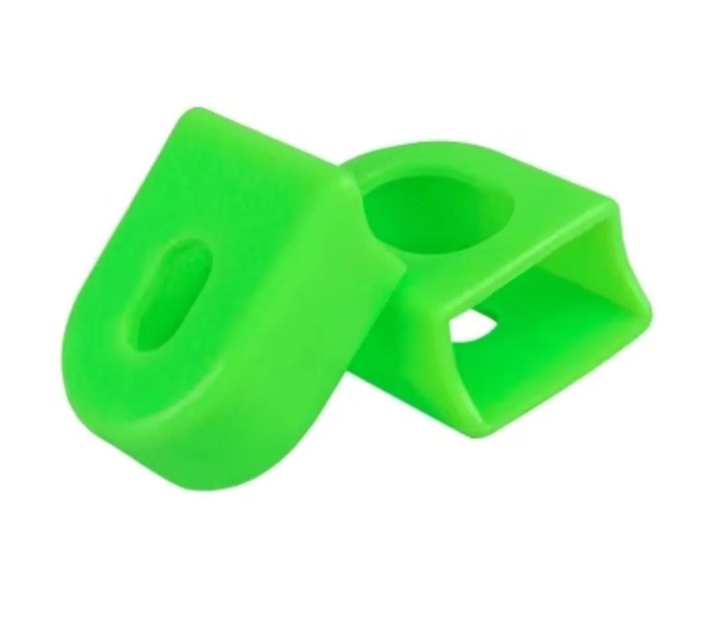 Bicycle Silicone Crank Cover Protector Silicone Sleeve Pedal Crankset Protective Case Mountain Road Bike Cycling MTB Accessories