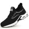 Steel Toe Safety Shoes for Men Women Protective Work Shoes Lightweight Mesh Air Cushion Safety Shoes Men Summer Work Sneakers