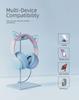 Cat Ear Bluetooth Gaming Headphones with Extended Battery Life and No Delay