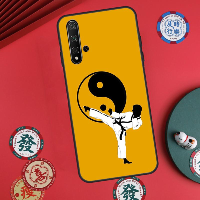 

Чехол Kung Fu Taekwondo Karate для Huawei Nova Y60 Y70 Y90 Y72 Y73 Y61 Y91 7i 8i 11i 12i 12s 9 10 SE P20 P30 P40 Lite Huawei Nova Y70