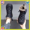Winter New Double Zipper Velvet Thickened Snow Boots Women's Versatile Thermal Shoes