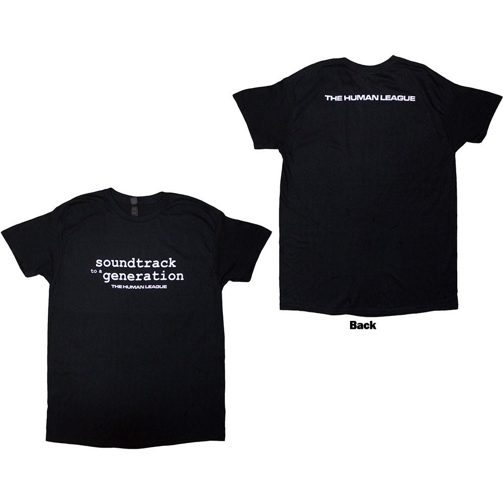Gorillaz - Now Now Logo with Back Print - Black t-shirt S