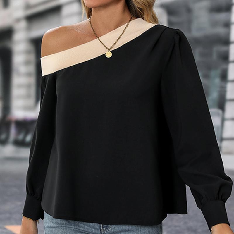 YYFS Dámská móda Ležérní halenky a košile s dlouhým rukávem