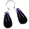 Handmade Rabbit Ear Headband Rabbit Girls Cosplay Accessories Beast Ears Fursuit Masquerade Halloween Cosplay Party