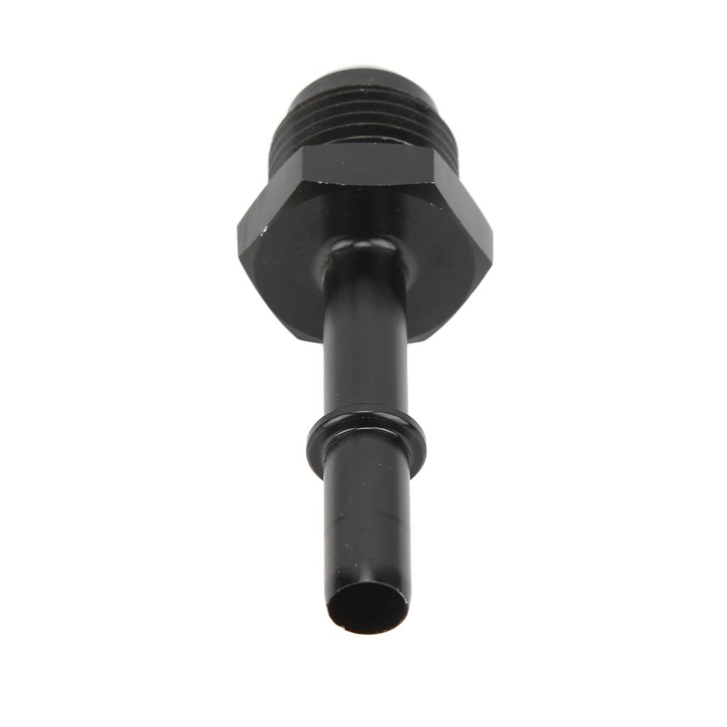 Quick Disconnect EFI Fitting Adapter Push On Aluminum Alloy Black Anodized Finish for Fuel Filter Rail Feed Port AN6 5