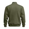 Men's Casual Half-Zip Sweatshirt with Stand Collar, Relaxed Fit