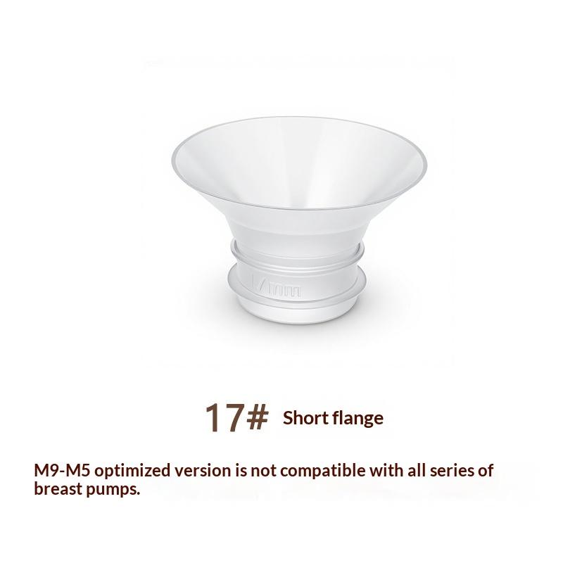 Multiple Size Silicone Flange Adapter for Breast Pumps 13/15/17/19/21mm User-Friendly for New Moms