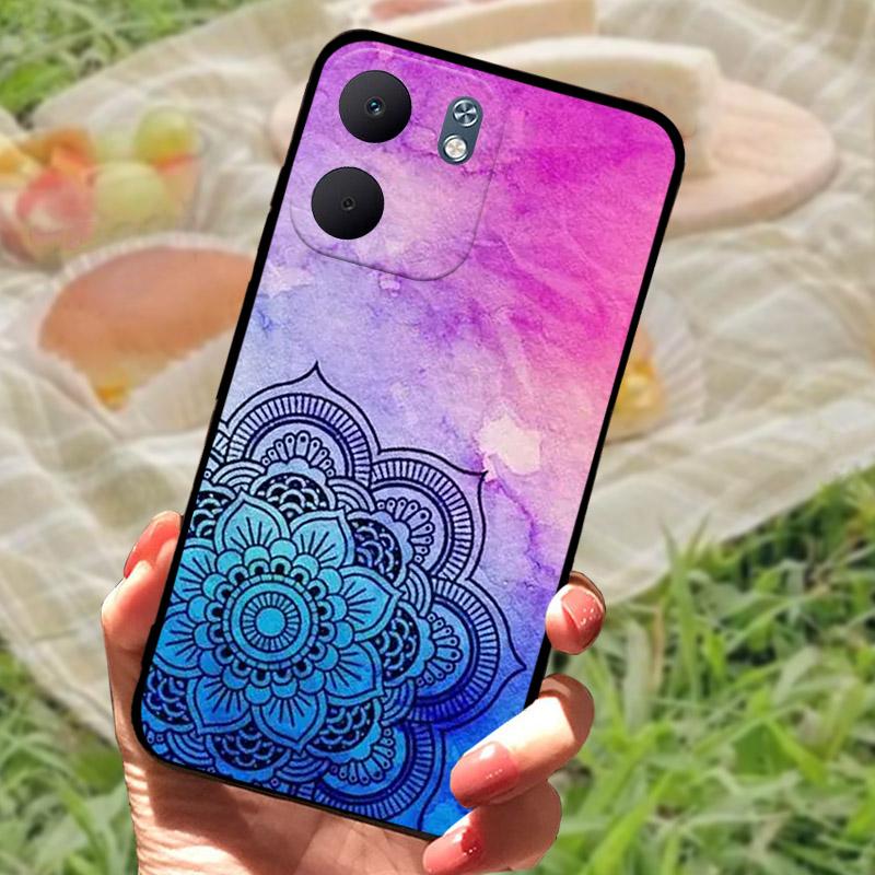 Für Oppo A5x 4G 5G Hülle 2025 Neue Mode Malerei Funda Für Oppo A5 X OPPOA5x Rückabdeckung Weicher TPU Silikon Schutz Stoßfänger