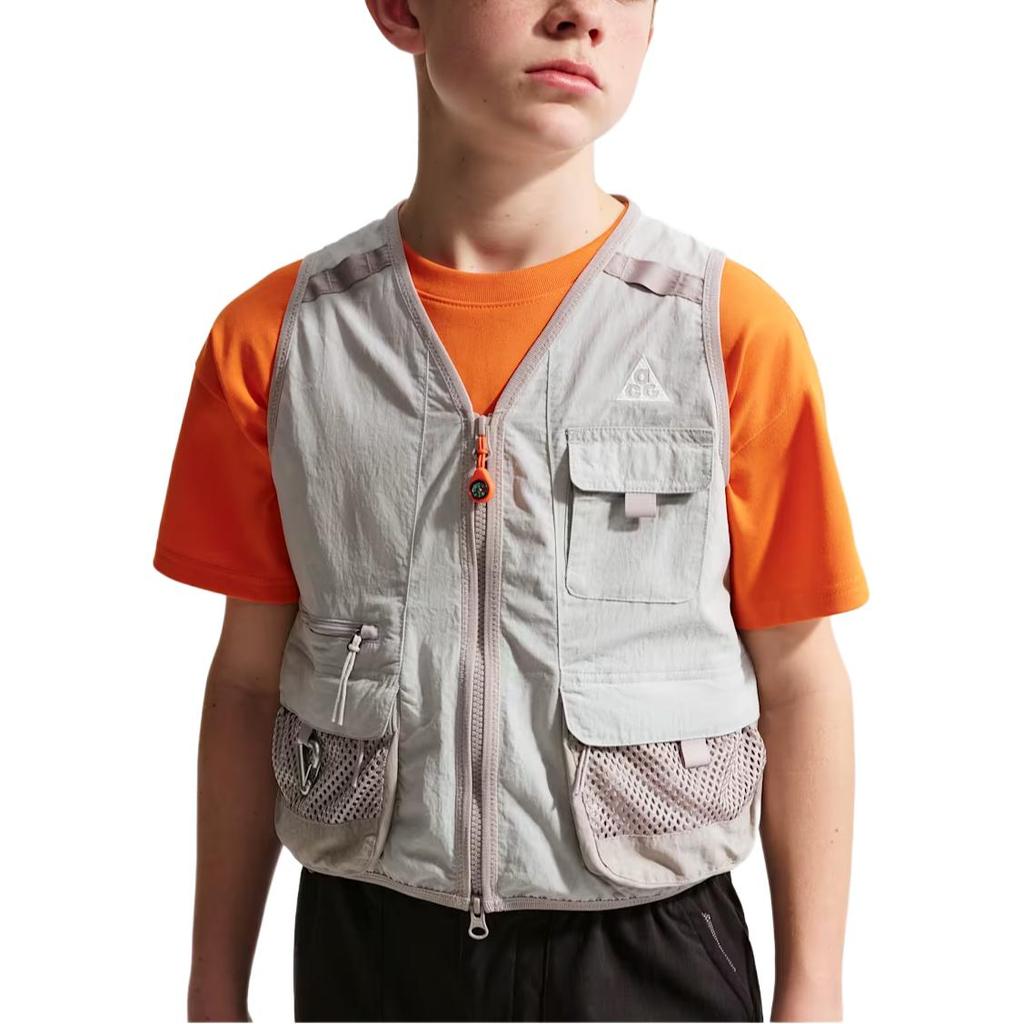 Nike ACG Series Vest With Zipper Pockets Comfortable Kids vest IF8294-097