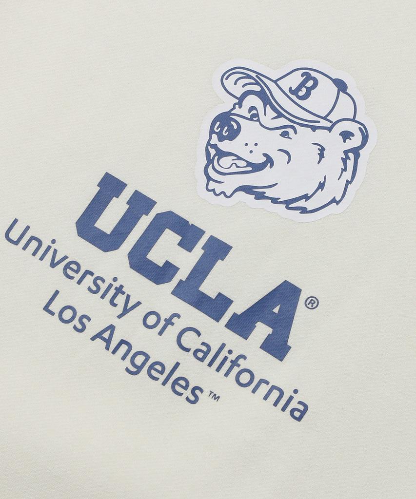 UCLA Unisex Ucla Fleece-Lined Bear Sweatshirt [Cream](Uc2Ltk2)