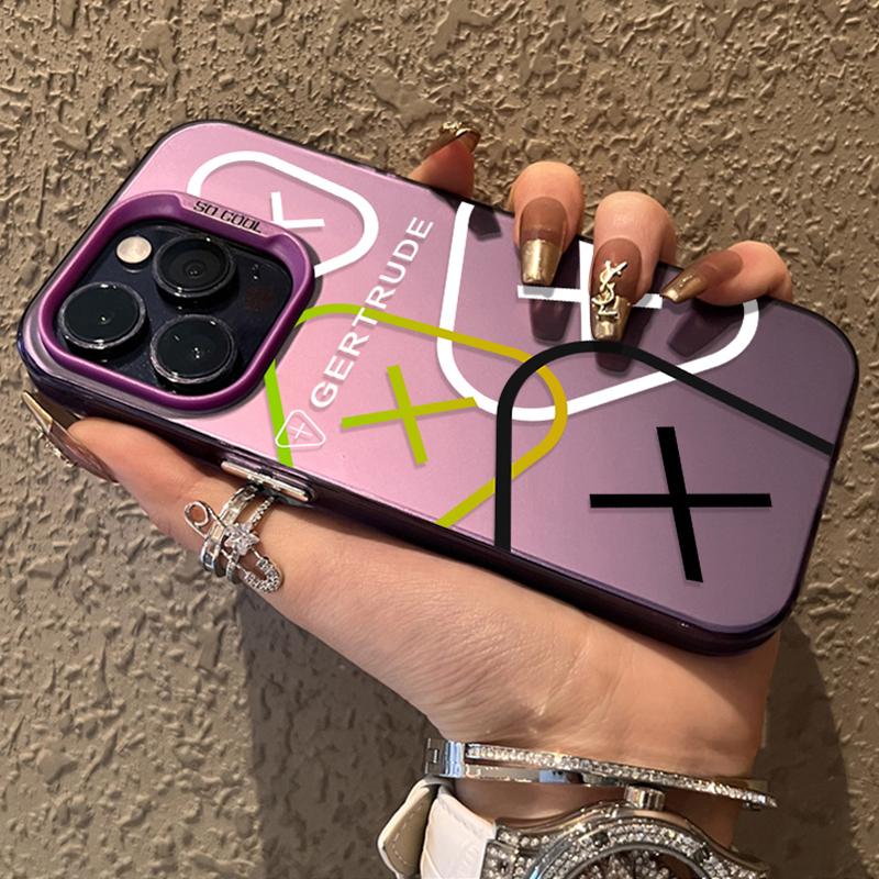 Capa de Plating Fashion Luxury G-Gertrudes para Xiaomi Redmi Note 13 12 11 Pro Plus 4G 5G 12S 11S 10S 10 9 9S 8 12C 13C A3 Capa de PC