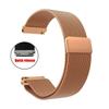 Fivela Magnética Pulseira Milanese de Aço Inoxidável para Samsung Watch4 Huawei GTR2 16mm 18mm 20mm 22mm Acessório de Relógio Casual Fashion