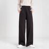 White Pants Women's New Autumn and Winter Polished Lazy Loose Wide-leg Pants Popular Casual Pants