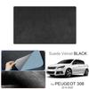 Car Anti-uv Electrostatic Adsorption Sunroof Sunshade Suede Fabric Auto Heat Insulation Skylight For PEUGEOT 308 2014-2020