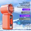 Powerful Wind Super Mini Handheld Fan USB Rechargeable Turbo Fan New Handheld Turbo Fan  Summer