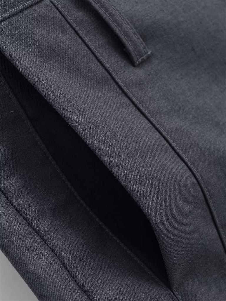 Herbst Modische Damen Low-Waist Gerade Bein Lässige Anzugshose