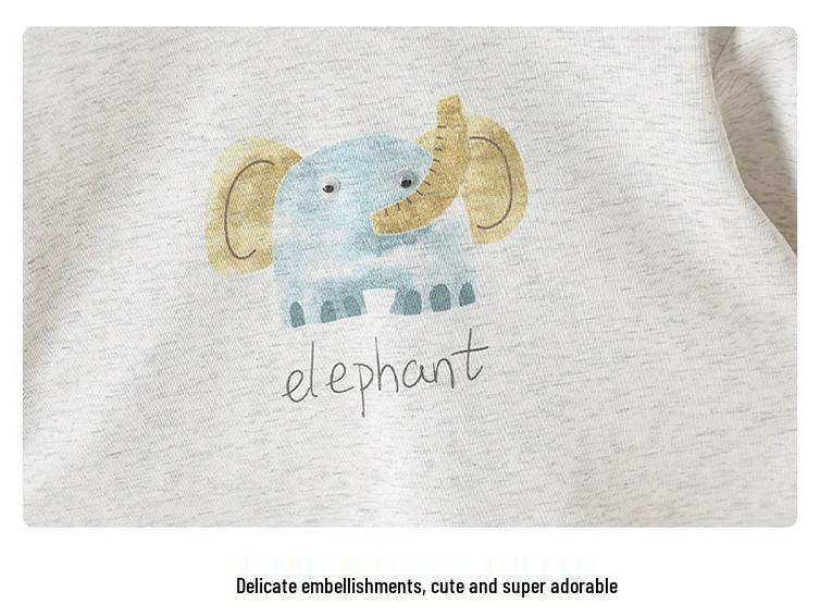 Completo Primaverile per Neonati Maschietti: T-shirt Carina a Cartoni Animati e Pantaloni Casual Versatili, Set Due Pezzi Stile Coreano per il Primo Compleanno