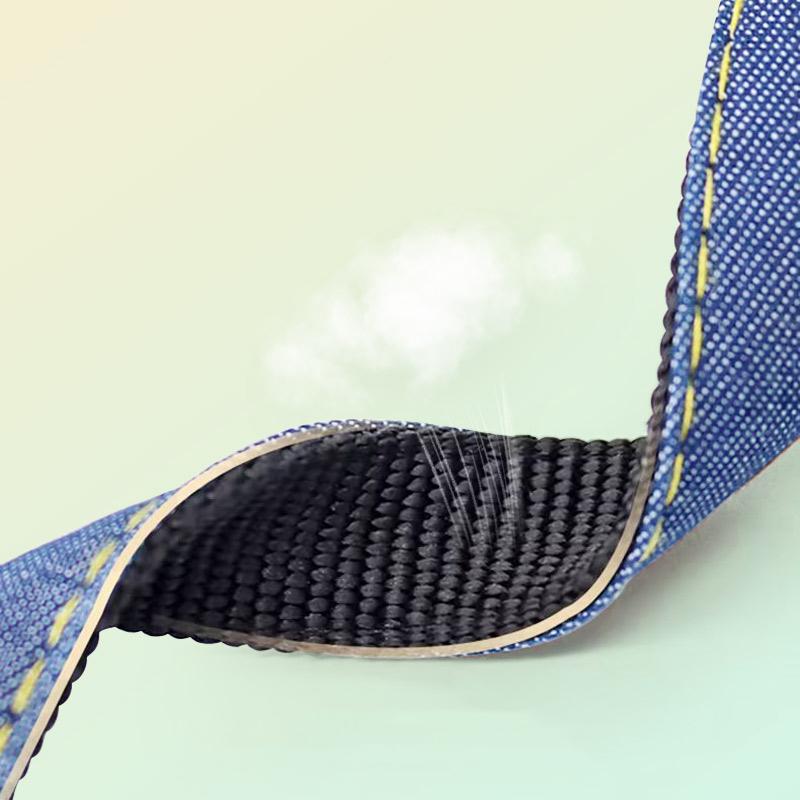 Pet Chest and Back Thick Wear-resistant Vest Denim Sewn Cloth Chest and Back Dog Leash Pet Leash Is Durable
