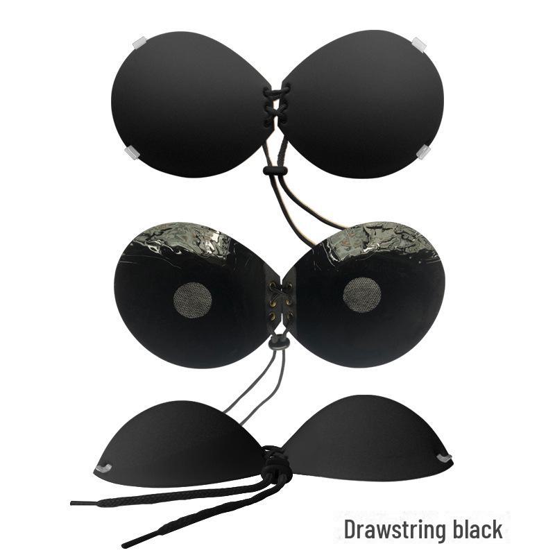 

Утолщенные невидимые наклейки на грудь: Увеличить, собрать, поднять маленькую грудь; Нескользящая, идеально подходит для свадебных платьев. A