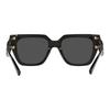 Versace Logo Square Sunglasses Women Sunglasses Black 0VE4409-GB1-87-BLACK