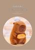 Chef Capybara Plush Toy: Cute Baker Doll, Large Sleep Companion Pillow