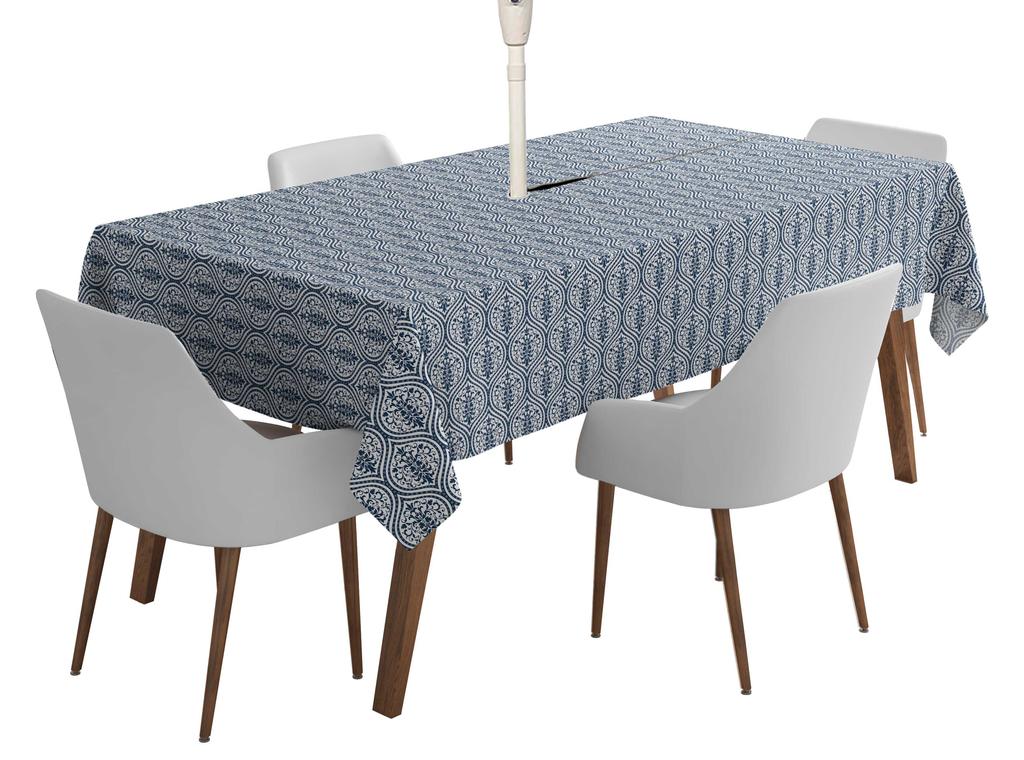 Vargottam Indoor Outdoor  Tablecloth  58x102 Inch  Rectangle  Tablecloth Waterproof Patio  Table  Cloths- Spring Summer  Table