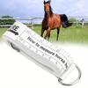 Horse Weigh Tape, Horse Height and Weight Tape Portable Animal Weight Tape Measure Bust Height Measuring Tape Farm Equipment for HorseTape Measures