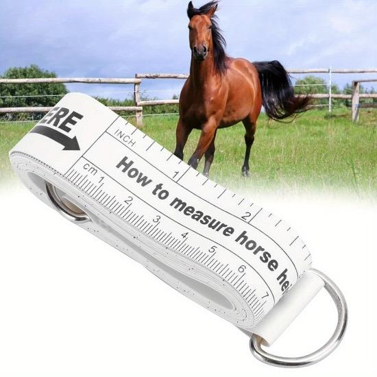 Horse Weigh Tape, Horse Height and Weight Tape Portable Animal Weight Tape Measure Bust Height Measuring Tape Farm Equipment for HorseTape Measures