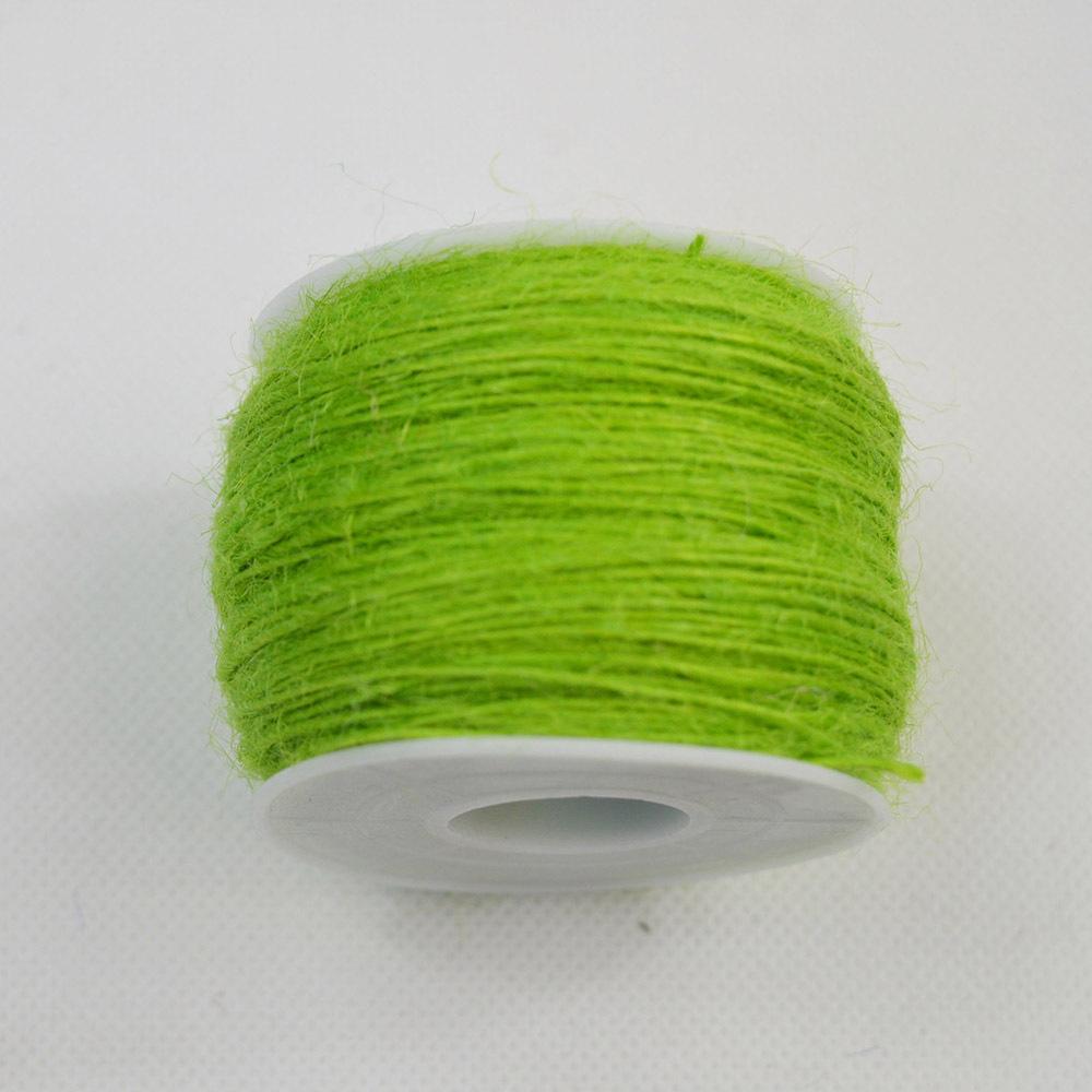 Fine Hemp Thread 1Mm Colored Jute Rope Kindergarten Handmade Diy Decoration Tag Industrial Rope